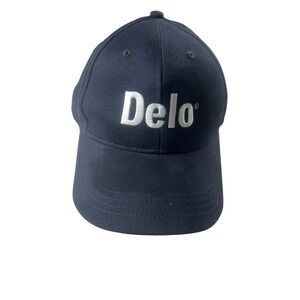 Blue Chevron Delo Trucker Style Hat Strap Back